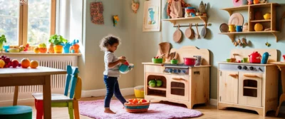 Dinette enfant en bois : pourquoi choisir la durable pour éveiller ses sens
